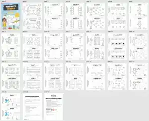 Mini-Heft: Sommer für die Vorschule (Überblick)