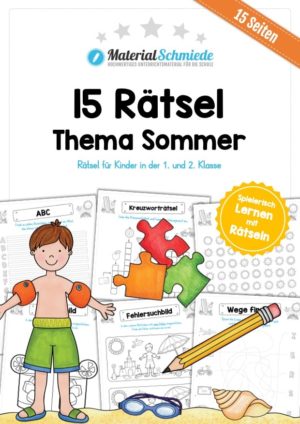 15 Rätsel zum Sommer