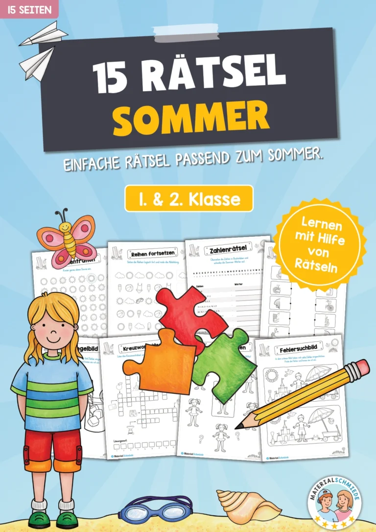 15 Rätsel zum Sommer