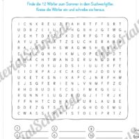 15 Rätsel zum Sommer für die 1. und 2. Klasse (Vorschau 02)