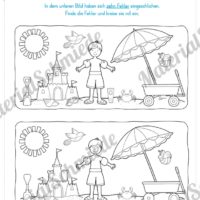 15 Rätsel zum Sommer für die 1. und 2. Klasse (Vorschau 06)