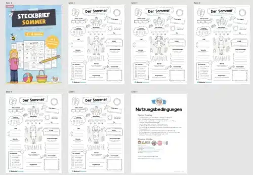 Steckbrief Sommer (Überblick)
