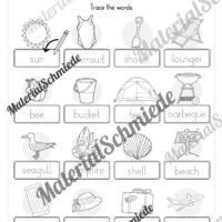 Arbeitsheft Sommer/Summer auf Englisch (Arbeitsblatt 04)