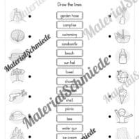 Arbeitsheft Sommer/Summer auf Englisch (Arbeitsblatt 06)