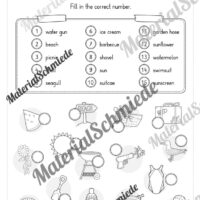 Arbeitsheft Sommer/Summer auf Englisch (Arbeitsblatt 09)