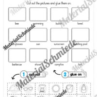 Arbeitsheft Sommer/Summer auf Englisch (Arbeitsblatt 21)