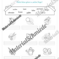 Arbeitsheft Wortarten - Thema Sommer (Arbeitsblatt 14)