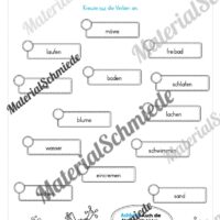 Arbeitsheft Wortarten - Thema Sommer (Arbeitsblatt 15)