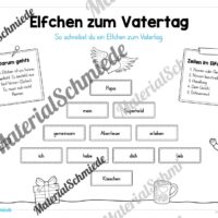 Elfchen zum Vatertag (Beispiel)
