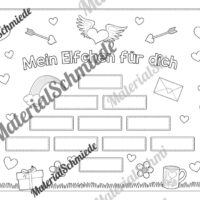 Elfchen zum Vatertag (Vorlage 1)