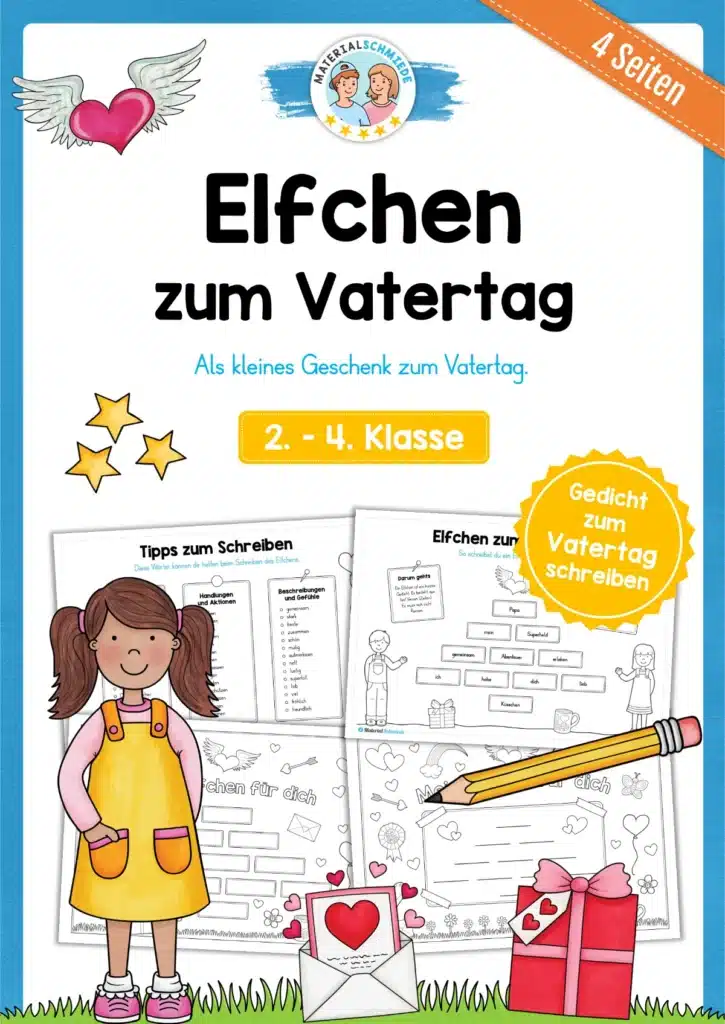 Elfchen schreiben zum Vatertag (2. - 4. Klasse)