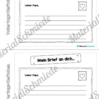 Mini-Heftchen zum Vatertag (Vorschau 05)