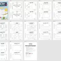 Mini-Heftchen zum Vatertag (11 Seiten) - Überblick