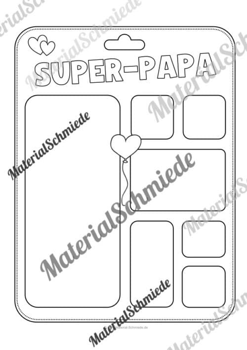 Starter-Pack zum Vatertag (50 Seiten) - Arbeitsblatt 03