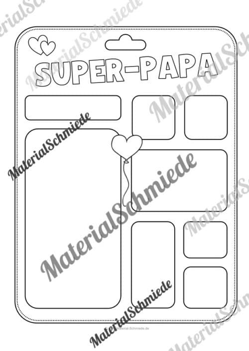Starter-Pack zum Vatertag (50 Seiten) - Arbeitsblatt 04