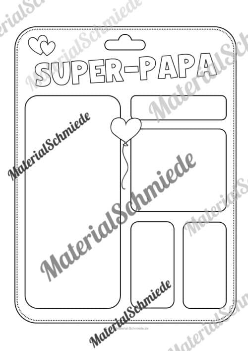 Starter-Pack zum Vatertag (50 Seiten) - Arbeitsblatt 05