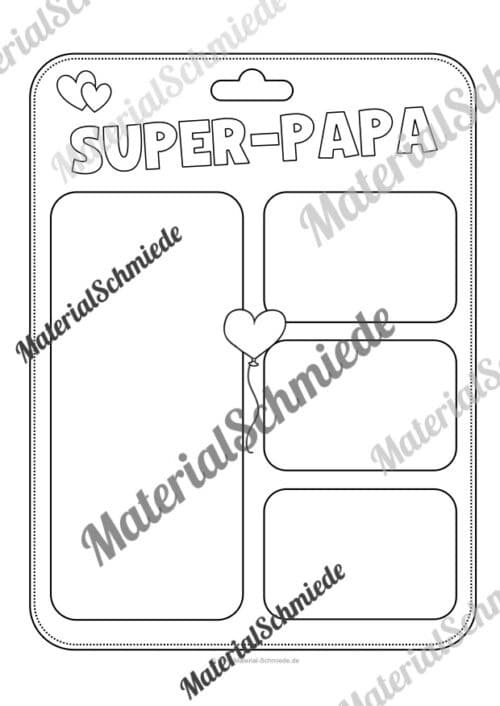 Starter-Pack zum Vatertag (50 Seiten) - Arbeitsblatt 06