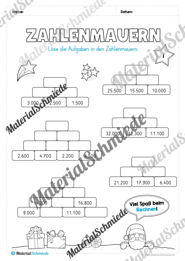 Materialpaket Weihnachten: 4. Klasse (Vorschau 02)