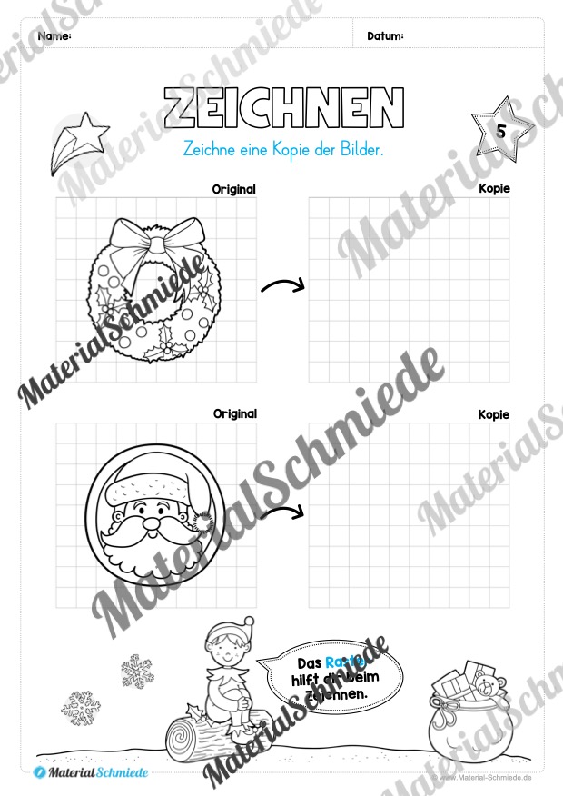 Materialpaket Weihnachten: 4. Klasse (Vorschau 06)