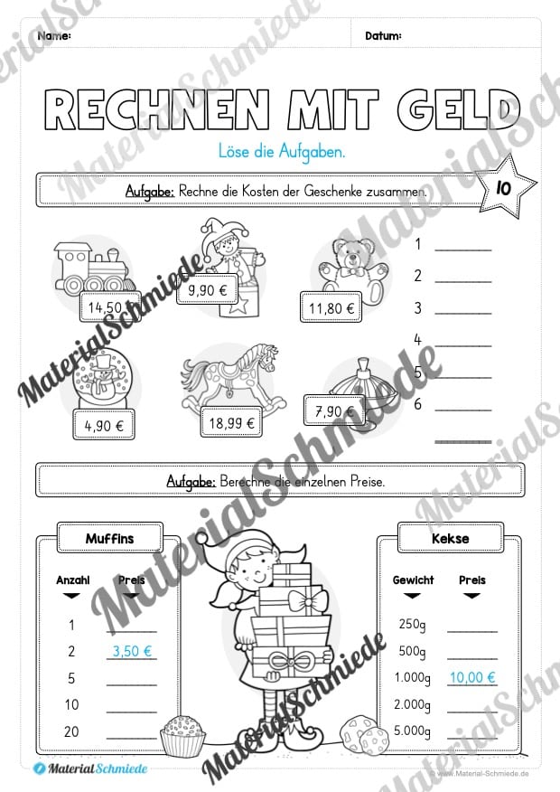 Materialpaket Weihnachten: 4. Klasse (Vorschau 11)