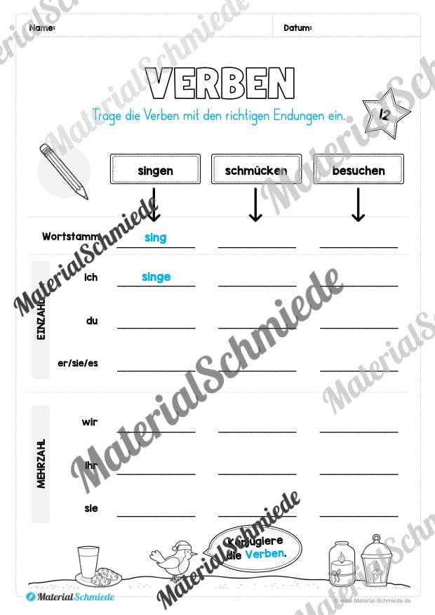 Materialpaket Weihnachten: 4. Klasse (Vorschau 13)