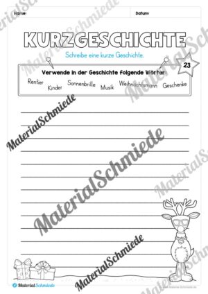 Materialpaket Weihnachten: 4. Klasse (Vorschau 24)