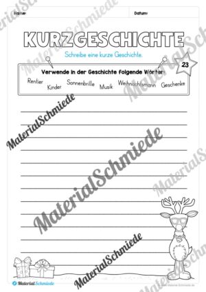 Materialpaket Weihnachten: 4. Klasse (Vorschau 24)