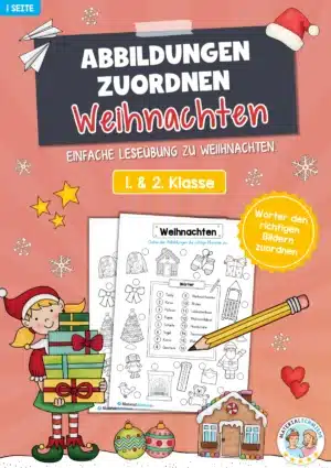 16 Abbildungen zu Weihnachten zuordnen