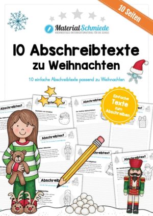 10 Abschreibtexte zu Weihnachten