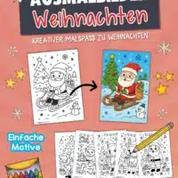 10 kostenlose Ausmalbilder zu Weihnachten