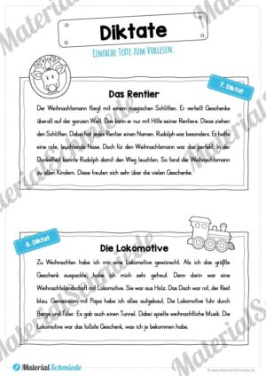 10 Diktate zu Weihnachten (Vorschau 01)