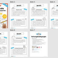 10 Diktate zu Weihnachten (3. & 4. Klasse) - Überblick