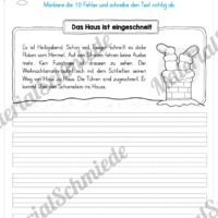 10 Fehlertexte zu Weihnachten (Das Haus ist eingeschneit)