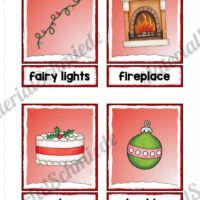 24 Flash-Cards zu Weihnachten auf Englisch (Vorschau 06)