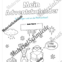 Kostenloser Adventskalender für die 2. & 3. Klasse (Arbeitsblatt 01)