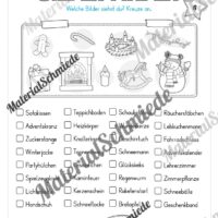 Kostenloser Adventskalender für die 2. & 3. Klasse (Arbeitsblatt 06)