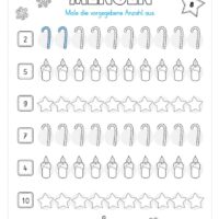 Kostenloser Adventskalender für die 1. & 2. Klasse (Arbeitsblatt 10)