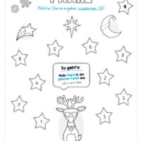 Kostenloser Adventskalender für die 1. & 2. Klasse (Arbeitsblatt 11)