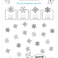 Kostenloser Adventskalender für die 1. & 2. Klasse (Arbeitsblatt 13)