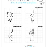 Kostenloser Adventskalender für die 1. & 2. Klasse (Arbeitsblatt 19)