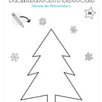 Kostenloser Adventskalender für die 1. & 2. Klasse (Arbeitsblatt 26)