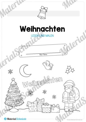 Lesen & Malen zu Weihnachten (Vorschau 01)