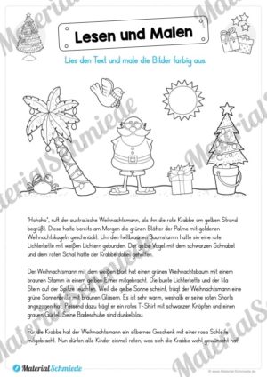 Lesen & Malen zu Weihnachten (Vorschau 04)