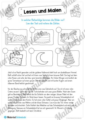 Lesen & Malen zu Weihnachten (Vorschau 07)