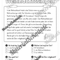 Weihnachten: Lesen & Verstehen mit Ankreuzen (Vorschau 08)