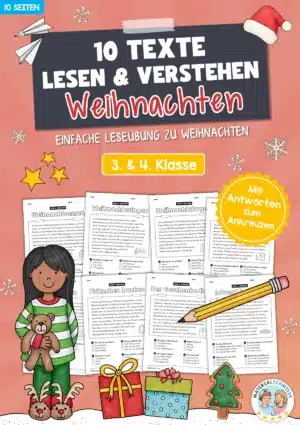 Weihnachten: Lesen & Verstehen mit Ankreuzen