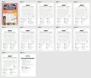 Weihnachten: Lesen & Verstehen mit Ankreuzen (Überblick)