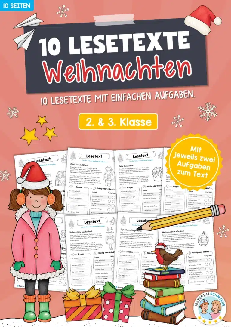 10 Lesetexte zu Weihnachten