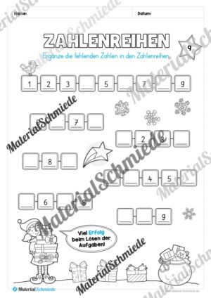 Materialpaket Weihnachten: 1. Klasse (Vorschau 10)