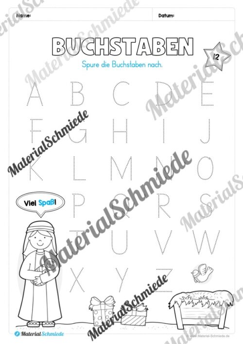 Materialpaket Weihnachten: 1. Klasse (Vorschau 13)